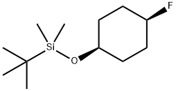 cis-1-fluoro-4-OTBS-cyclohexane