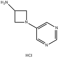 1-(pyrimidin-5-yl)azetidin-3-amine hydrochloride