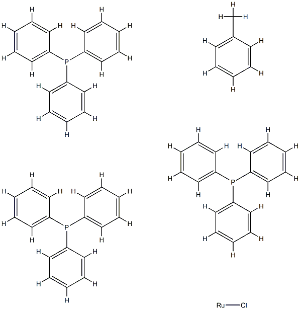 氯代氢三(三苯基膦)钌(II)甲苯加合物