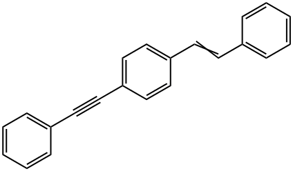 1-(反-2-苯基乙烯基)-4-(苯基乙炔基)苯