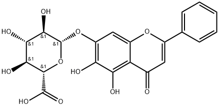 黄芩苷;贝加灵;黄芩素-7-O-β-D-葡萄糖醛酸