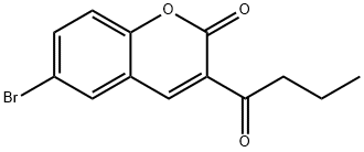 6-溴-3-丁酰基香豆素,97%
