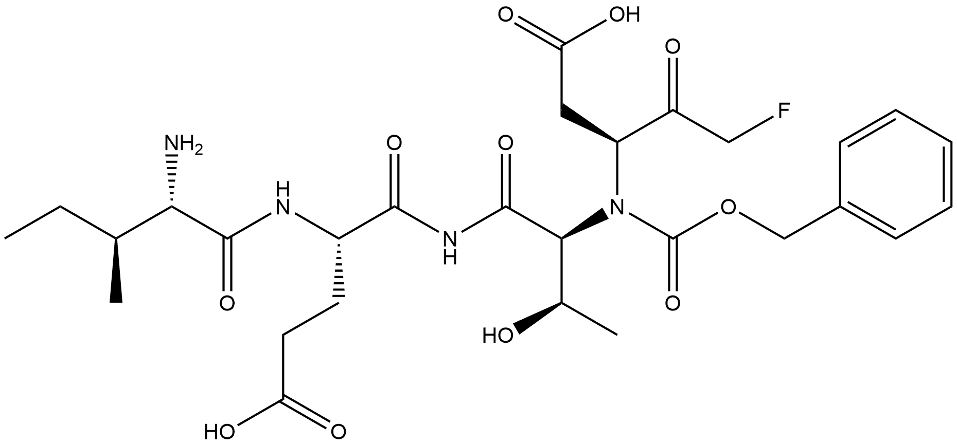 Z-Ile-Glu(O-ME)-Thr-Asp(O-Me) fluoromethyl ketone