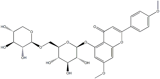 7,4&#39;-Di-O-methylapigenin 5-O-xylosylglucoside