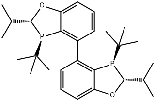 (2R,2'R,3R,3'R)-3,3'-二叔丁基-2,2'-二异丙基-2,2',3,3'-四氢-4,4'-二苯并[d][1,3]氧磷杂环戊二烯