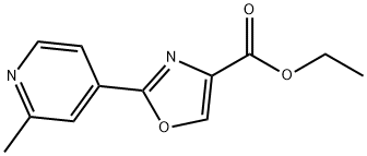 2-(2-Methyl-pyridin-4-yl)-oxazole-4-carboxylic acid ethyl ester