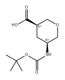 (3R, 5S)-5-tert-Butoxycarbonylamino-tetrahydro-pyran-3-carboxylic acid