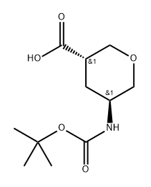 (3S, 5S)-5-tert-Butoxycarbonylamino-tetrahydro-pyran-3-carboxylic acid