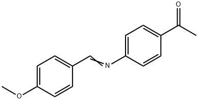 4-乙酰基-N-(4-甲氧基苯亚甲基)苯胺