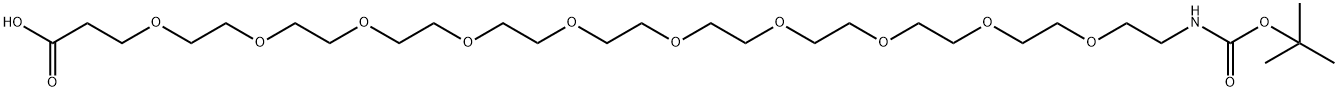 Boc-NH-(PEG)10-CH2CH2COOH