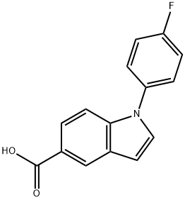 1-(4-氟苯基)-1H-吲哚-5-羧酸