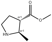 trans-2-Methyl-pyrrolidine-3-carboxylic acid methyl ester