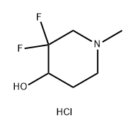 3,3-Difluoro-1-methyl-piperidin-4-ol hydrochloride