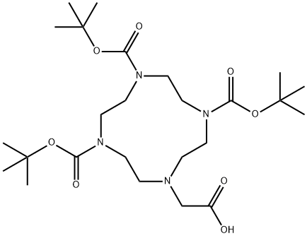 1,4,7-三叔丁氧羰基-10-(羧甲基)-1,4,7,10-四氮杂环十二烷