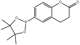 6-(4,4,5,5-四甲基-1,3,2-二氧硼杂环戊烷-2-基)苯并二氢吡喃-2-酮