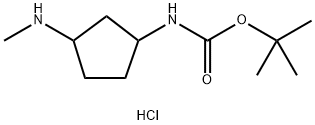 (3-Methylamino-cyclopentyl)-carbamic acid tert-butyl ester hydrochloride