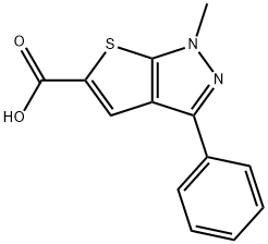 1-甲基-3-苯基-1H-噻吩并[2,3-c]吡唑-5-羧酸