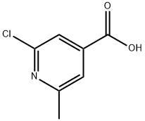 2-氯-6-甲基吡啶-4-羧酸