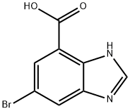 6-溴-1H-苯并咪唑-4-羧酸