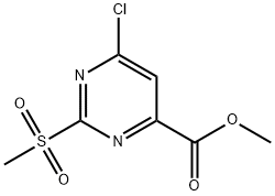Methyl6-chloro-2-(methylsulfonyl)pyrimidine-4-carboxylate