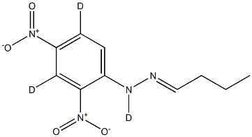 Butyraldehyde 2,4-Dinitrophenylhydrazone-d3