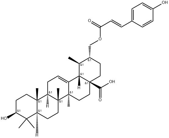 Zamanic acid; 3beta-羟基乌苏-30-对羟基肉桂酰基-12-烯-28-酸