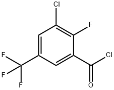 3-氯-2-氟-5-(三氟甲基)苯甲酰氯,97%