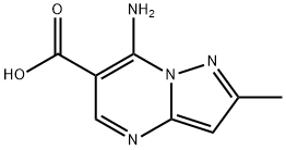 7-氨基-2-甲基吡唑并[1,5-a]嘧啶-6-羧酸