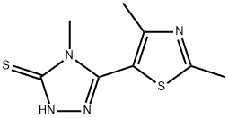 5-(2,4-Dimethylthiazol-5-yl)-4-methyl-4H-1,2,4-triazole-3-thiol