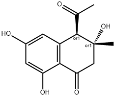 4-(trans)-Acetyl-3,6,8-trihydroxy-3-methyldihydronaphthalenone