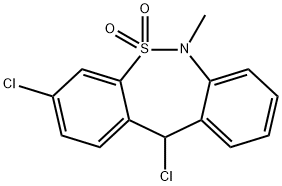 3,11-二氯-6,11-二氢-6-甲基-二苯并[c,f][1,2]硫氮杂卓5,5-二氧化物