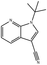 1-(叔-丁基)-1H-吡咯并[2,3-b]吡啶-3-甲腈