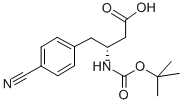 Boc-(R)-3-氨基-4-(4-氰基-苯基)-丁酸