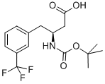 Boc-(S)-3-氨基-4-(3-三氟甲基苯基)-丁酸
