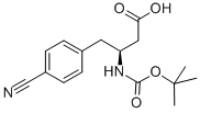 Boc-(S)-3-氨基-4-(4-氰基-苯基)-丁酸