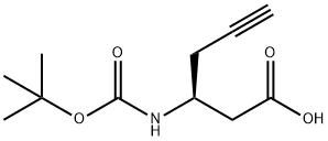 Boc-(S)-3-氨基-5-己炔酸