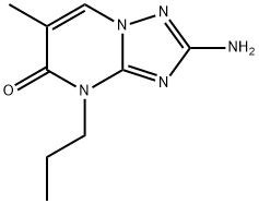 2-氨基-6-甲基-4-丙基-[1,2,4]三唑并[1,5-a]嘧啶-5-酮