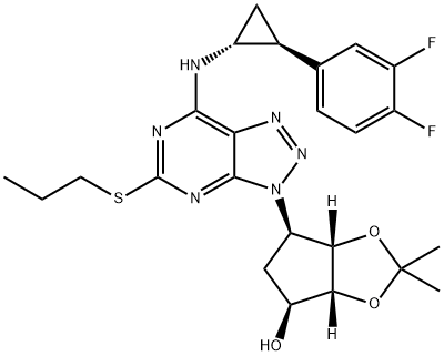 去羟基乙氧基-2,3-O-(二甲基亚甲基)替格雷洛