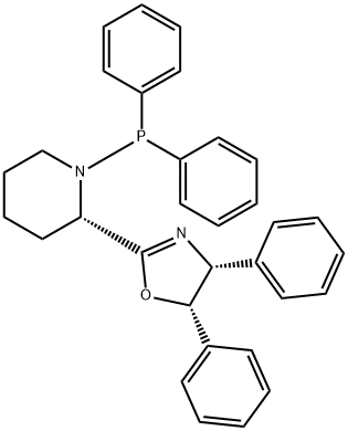 (4R,5S)-2-((S)-1-(二苯基膦基)哌啶-2-基)-4,5-二苯基-4,5-二氢恶唑