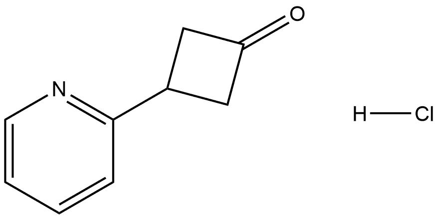 3-Pyridin-2-yl-cyclobutanone hydrochloride