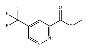 5-Trifluoromethyl-pyridazine-3-carboxylic acid methyl ester