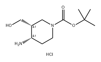 (3R,4S)-1-Boc-4-amino-3-hydroxymethyl-piperidine hydrochloride