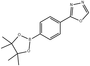 2-(4-(4,4,5,5-四甲基-1,3,2-二氧杂硼杂环戊烷-2-基)苯基)-1,3,4-恶二唑