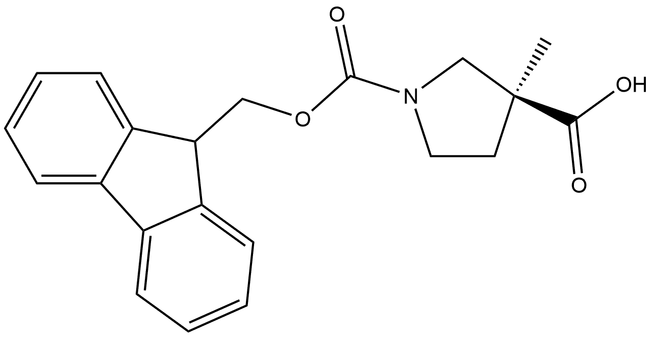 (S)-3-Methyl-pyrrolidine-1,3-dicarboxylic acid 1-(9H-fluoren-9-ylmethyl) ester
