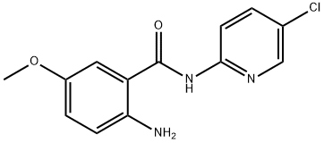 N-(5-氯-2-吡啶)-5-甲氧基-2-氨基苯甲酰胺