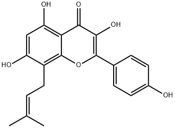 8-异戊烯基山奈酚;去甲脱水淫羊藿黄素