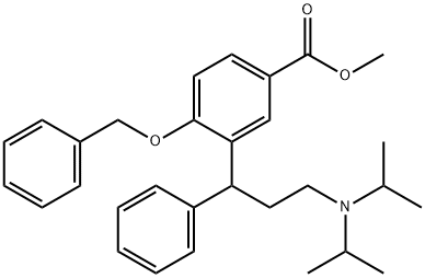 4-(苄氧基)-3-(3-(二异丙基氨基)-1-苯基丙基)苯甲酸甲酯