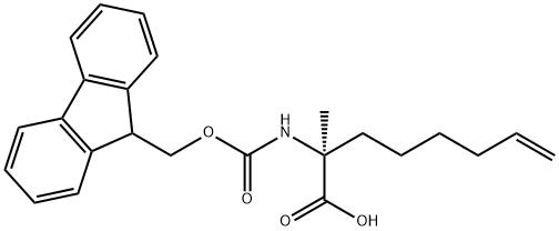 (S)-2-((((9H-芴-9-基)甲氧基)羰基)氨基)-2-甲基辛-7-烯酸