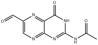 N-(6-formyl-4-hydroxypteridin-2-yl)acetamide