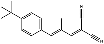 反-2-[3-(4-叔丁基苯基)-2-甲基-2-亚丙烯基]丙二腈